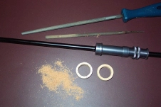 Cork rings for recessed hood done Cork rings for recessed hood done