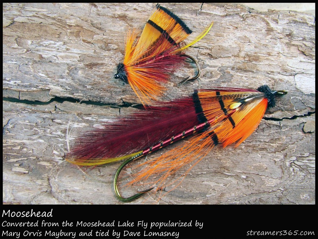#302 Moosehead - Dave Lomasney (lake and streamer versions) #302 Moosehead - Dave Lomasney (lake and streamer versions)