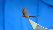 Video thumb for Large CDC Olive Mayfly