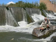 User submitted picture: The perfect bend...  Putt...